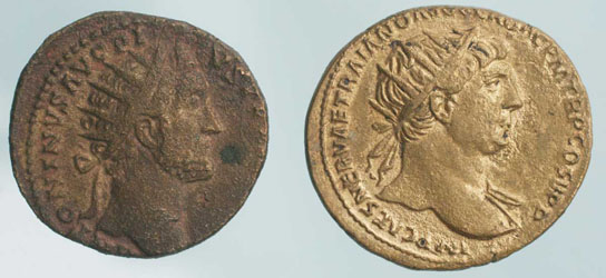 Roman coins