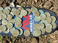 Metal detector finds - celtic coins Metal detector finds - celtic coins
