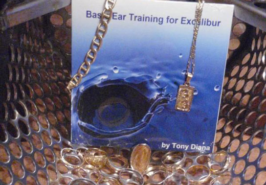 Basic Ear Training CD for the Excalibur metal detector