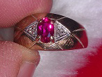 Metal Detector Finds - Gold and Ruby Ring - USA Metal Detector Finds - Gold and Ruby Ring - USA