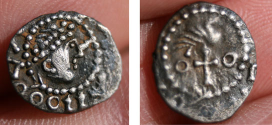 Another Saxon Sceat found with the CTX 3030