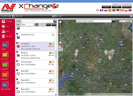 XChange 2 Google maps