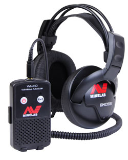 CTX 3030 metal detector WM 10 Wireless module with Headphones