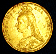 Metal Detector Finds - 1892 Gold Half Sovereign - UK Metal Detector Finds - 1892 Gold Half Sovereign - UK
