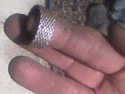 Metal detecting finds - silver ring Metal detecting finds - silver ring