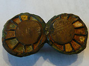 Metal detecting finds - relic (back) Metal detecting finds - relic (back)