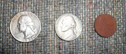 Metal Detector Finds - Coins (Front) Metal Detector Finds - Coins (Front)