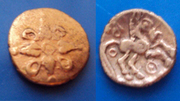 Metal Detector Finds - Gold Quarter Stater - UK Metal Detector Finds - Gold Quarter Stater - UK