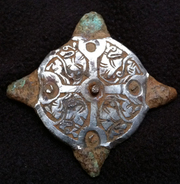 Metal Detector Finds - 9th Century Saxon Mount - UK Metal Detector Finds - 9th Century Saxon Mount - UK