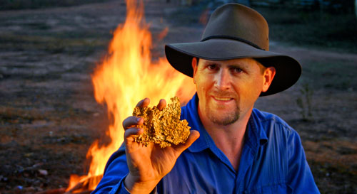 Jonathan Porter metal detecting gold