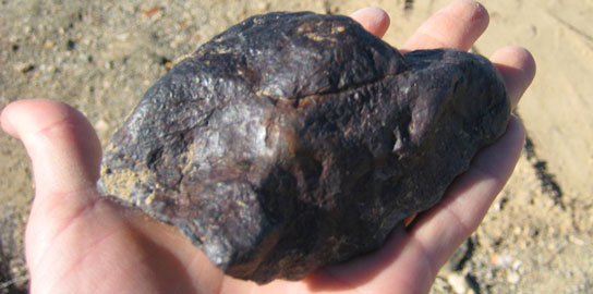 Large negative hot rock detected in California's Mojave Desert