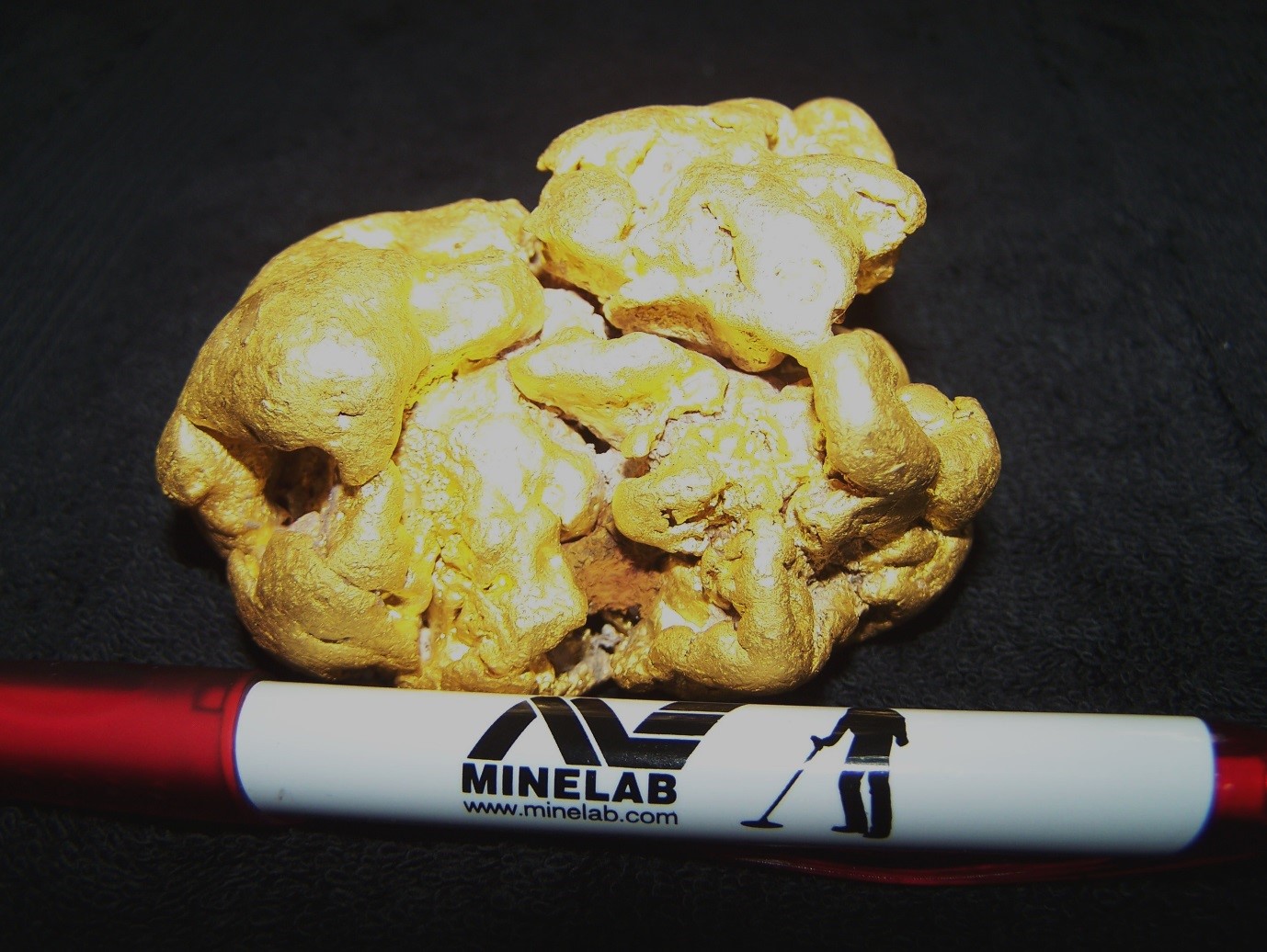 Gold nugget found with with GPX 5000