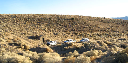 A disused gold mine a great place to go gold detecting