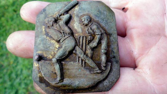 Circa 1800 cricket buckle