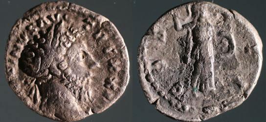 Silver denarius now cleaned CTX 3030