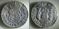 Metal detecting finds - 1756 half Reale Metal detecting finds - 1756 half Reale
