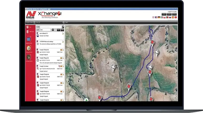 Laptop with XChange2 software opened 